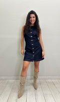 Indigo Mini Φόρεμα