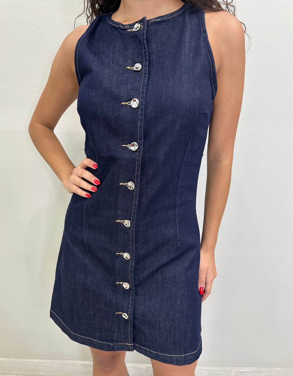 Indigo Mini Φόρεμα