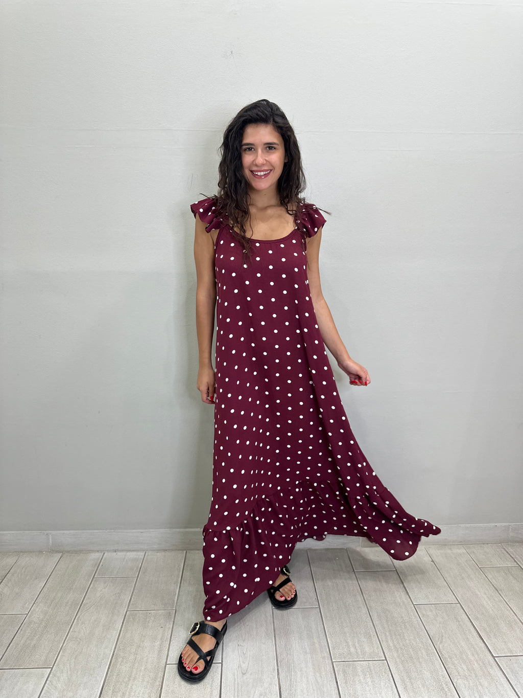 Polka Noir Dress