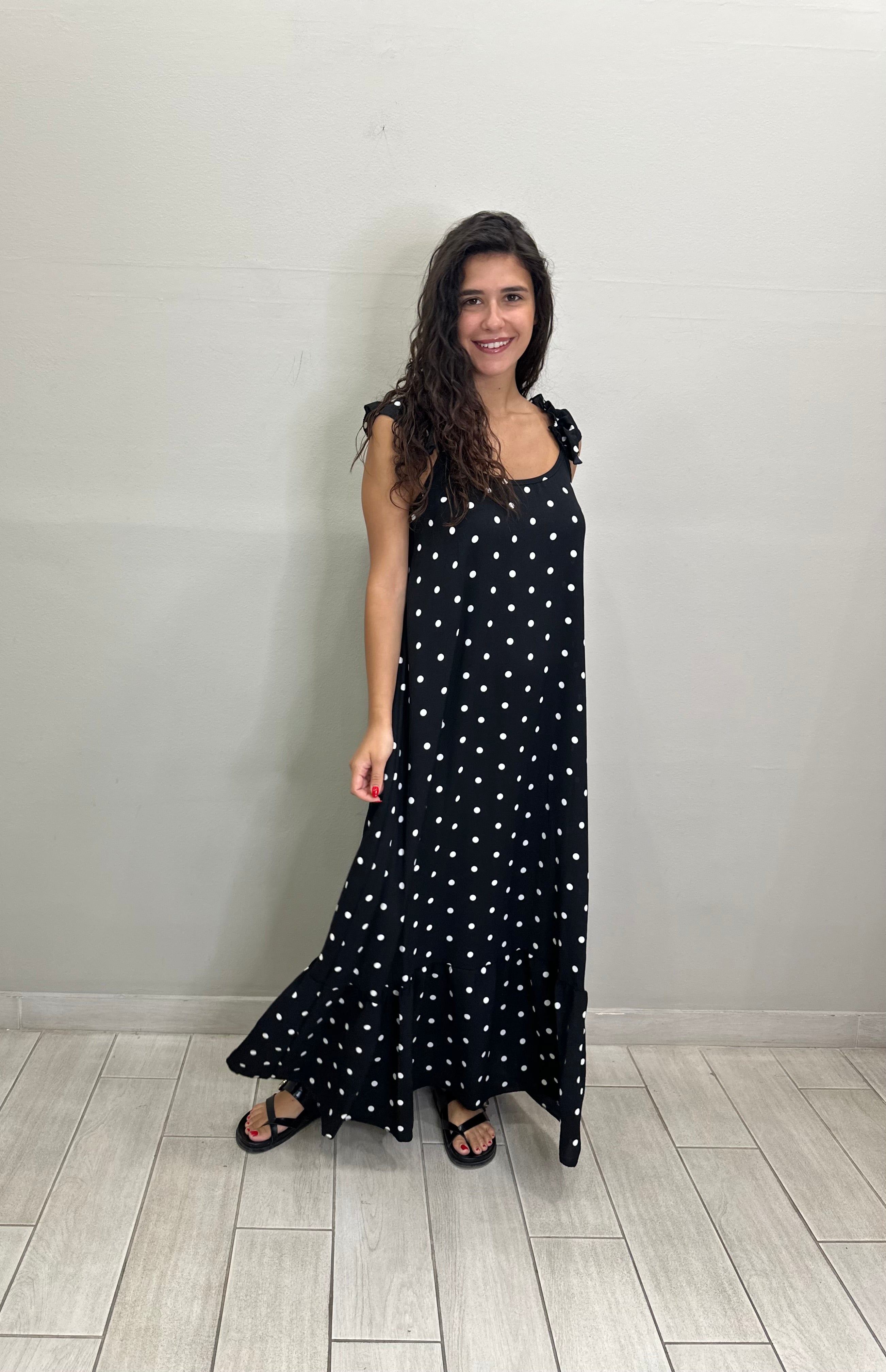 Polka Noir Dress