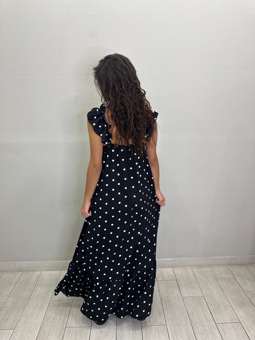 Polka Noir Dress