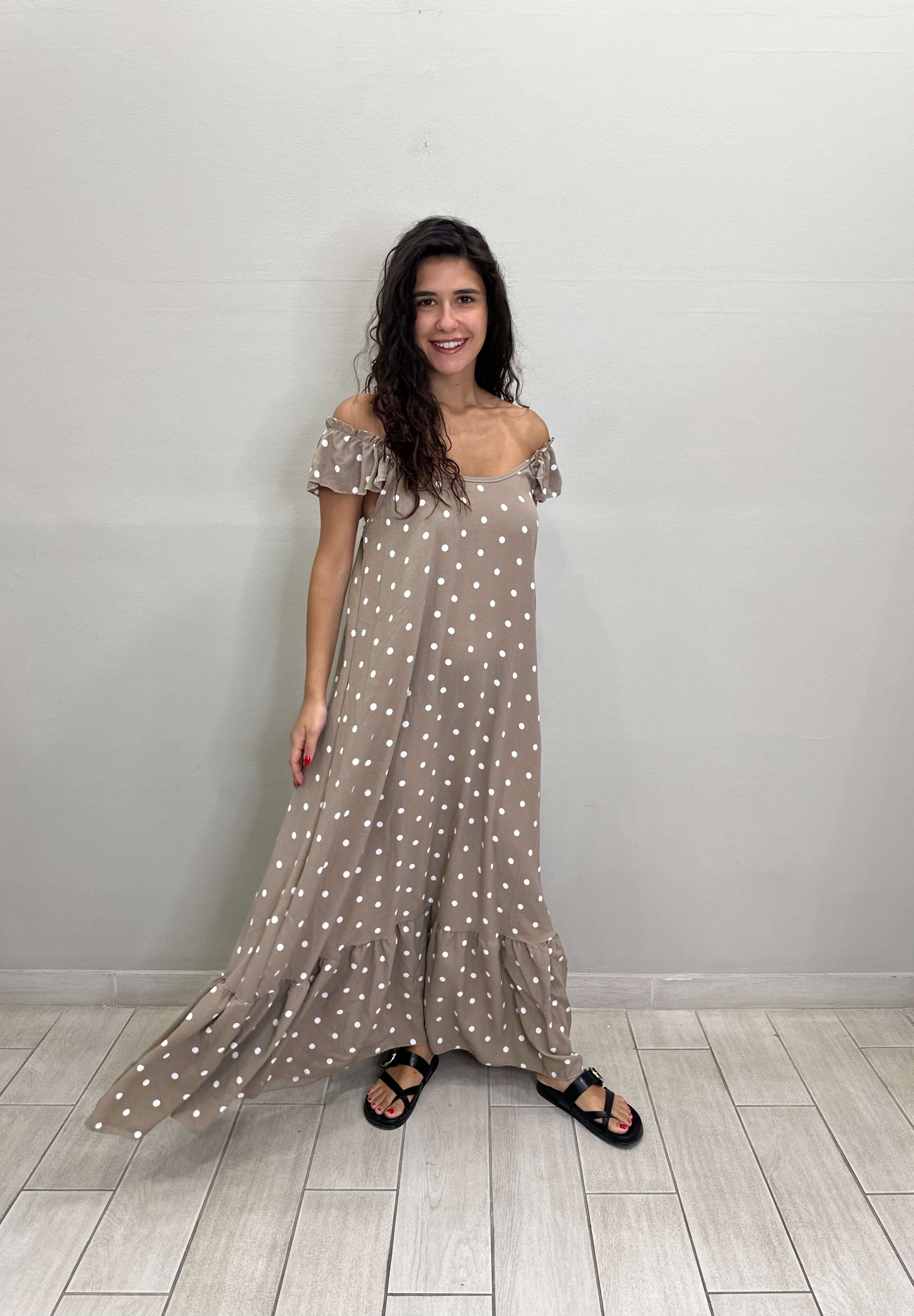 Polka Noir Dress