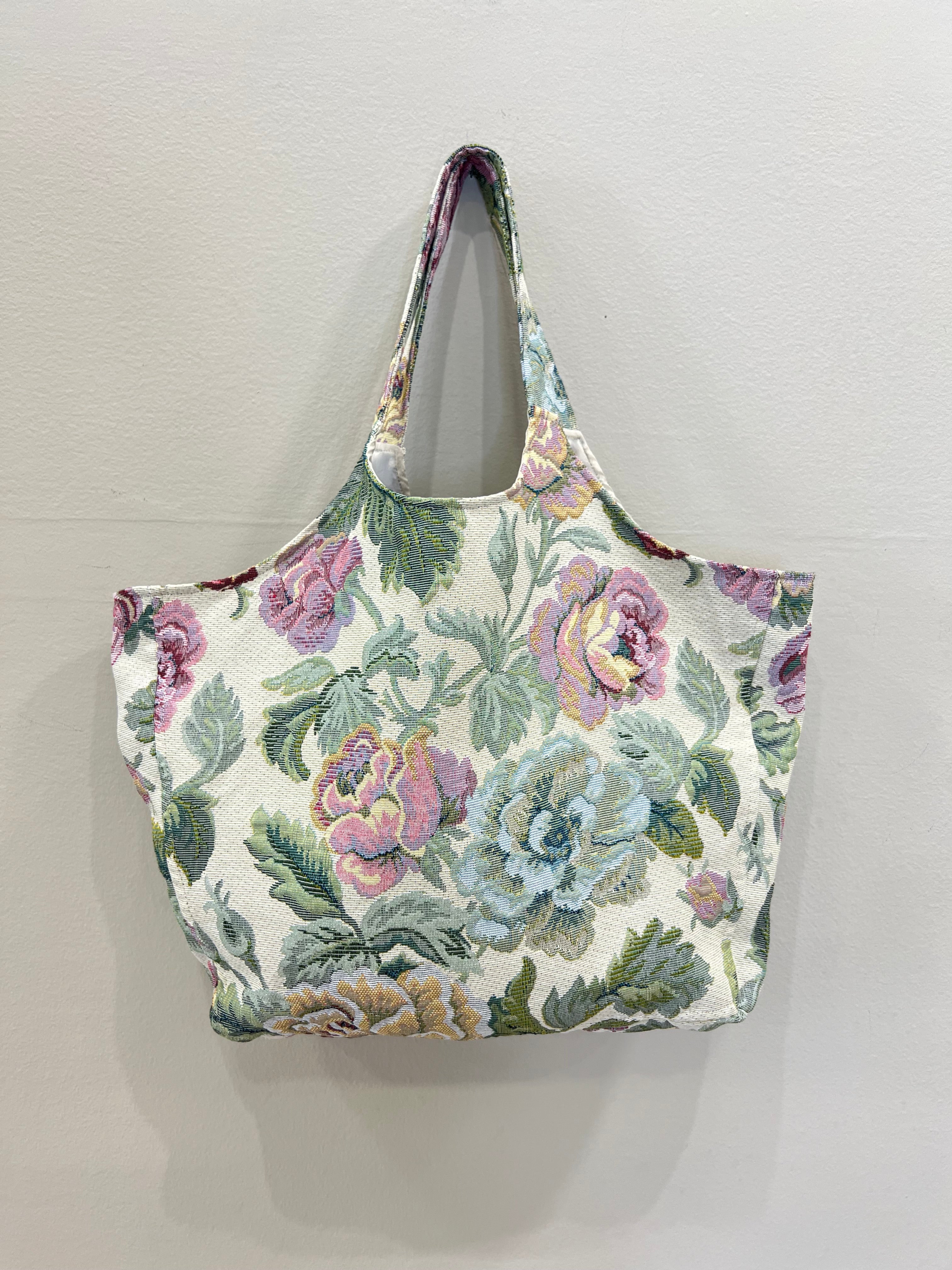 Τσάντα Υφασμάτινη floral