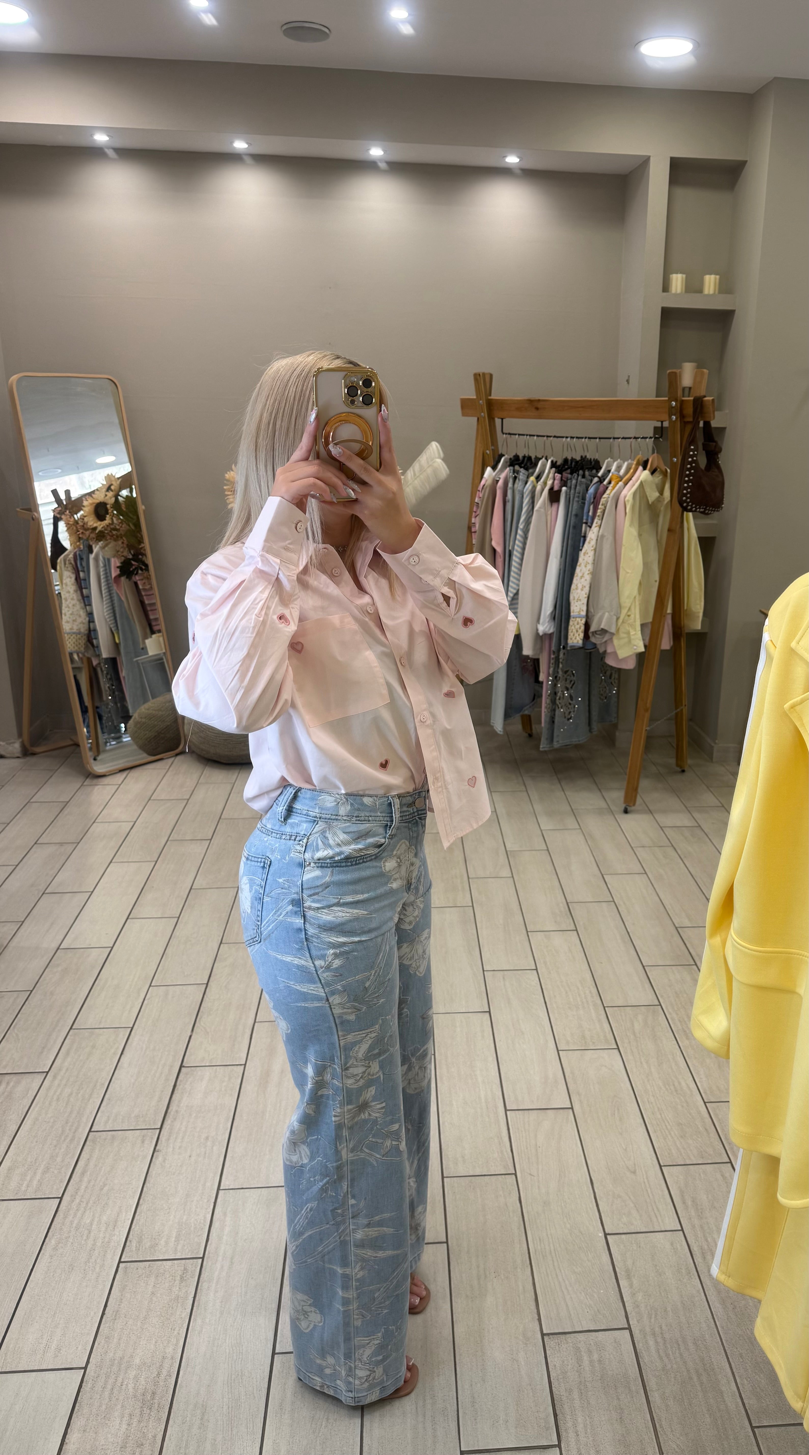 Floral Jean
