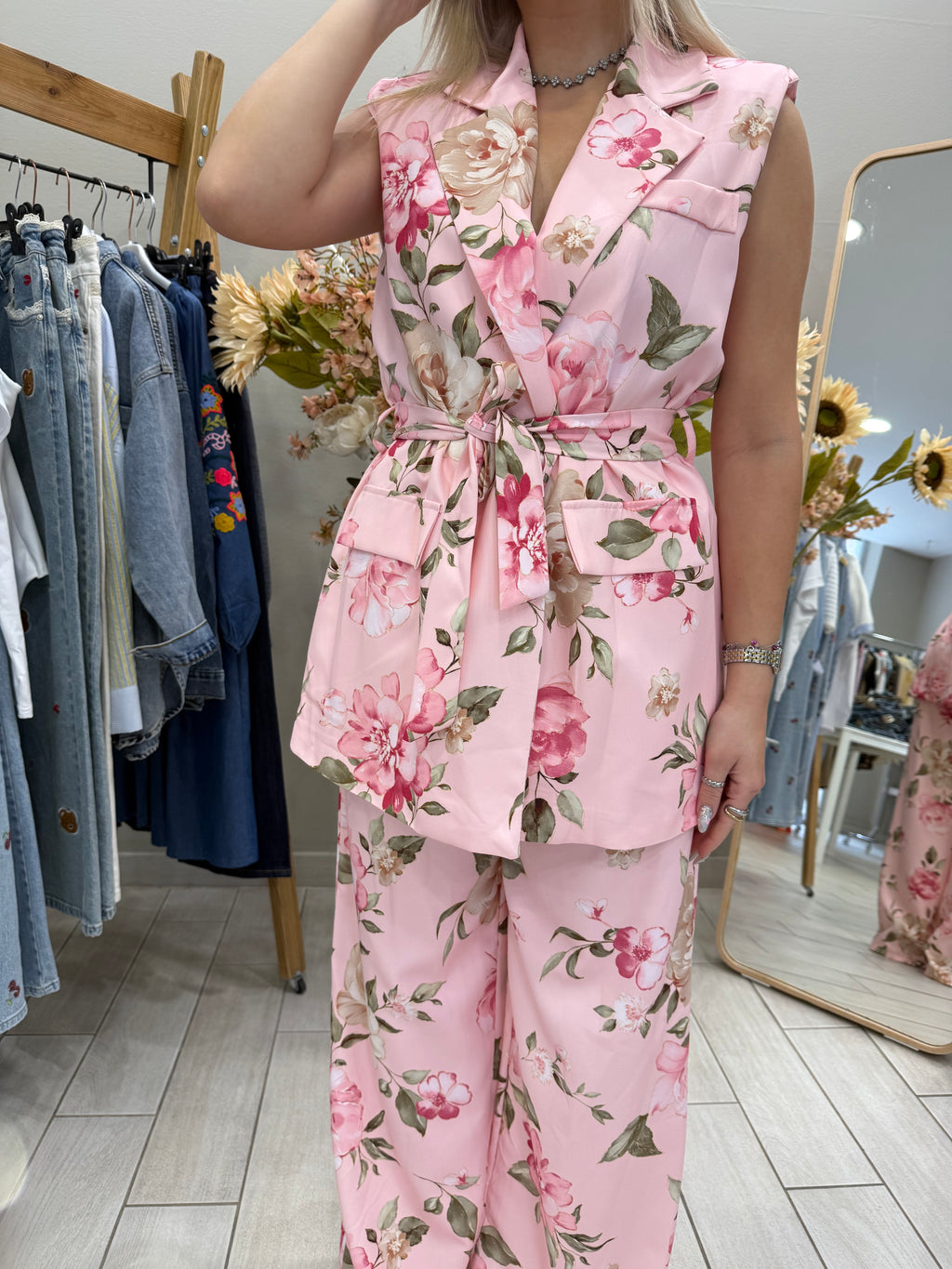 Floral Set Costume