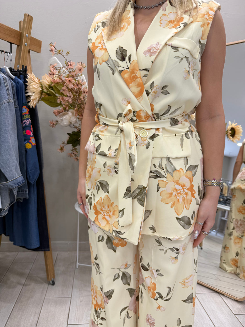 Floral Set Costume