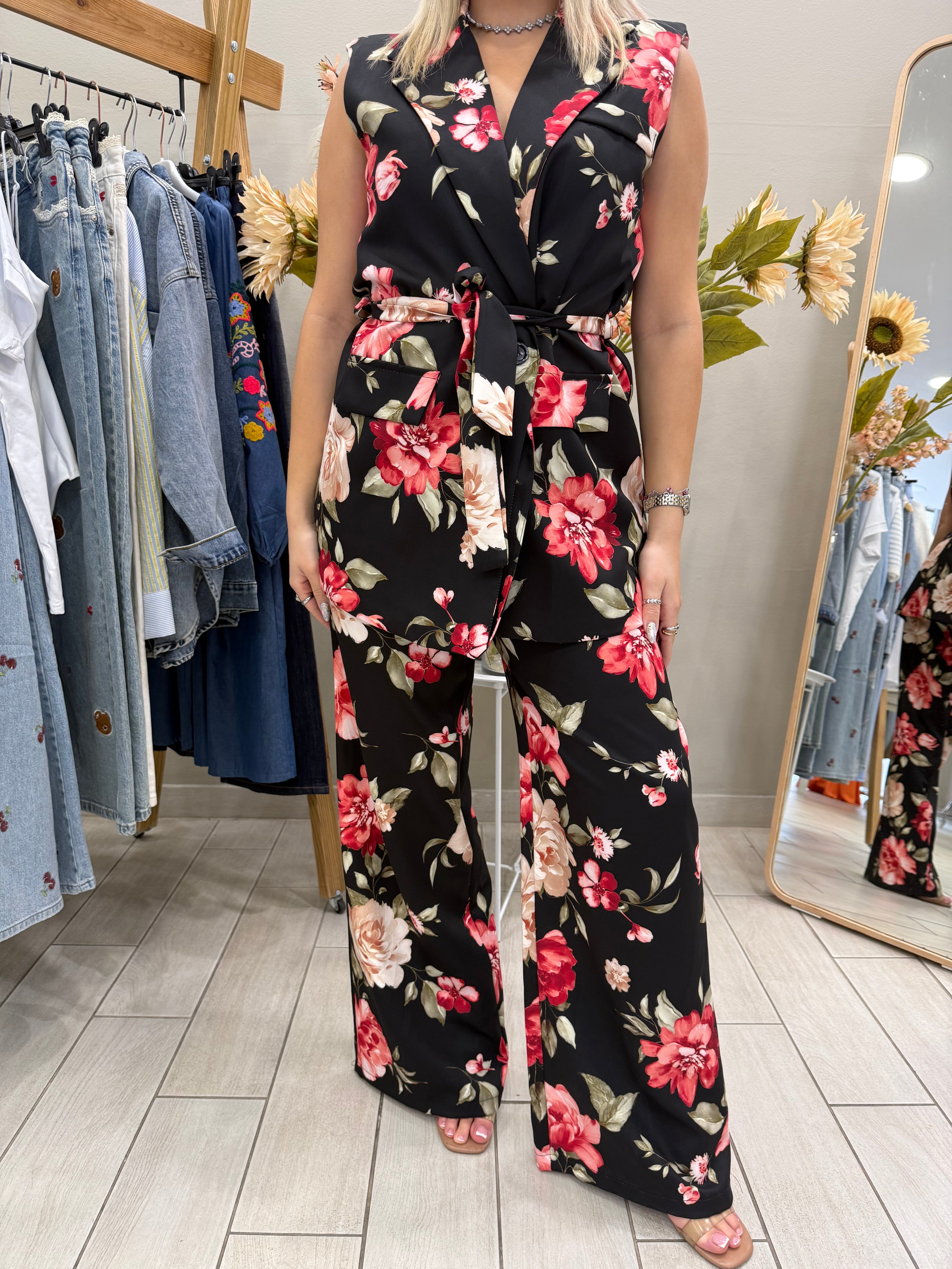Floral Set Costume
