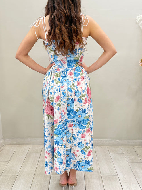 Floral midi Dress