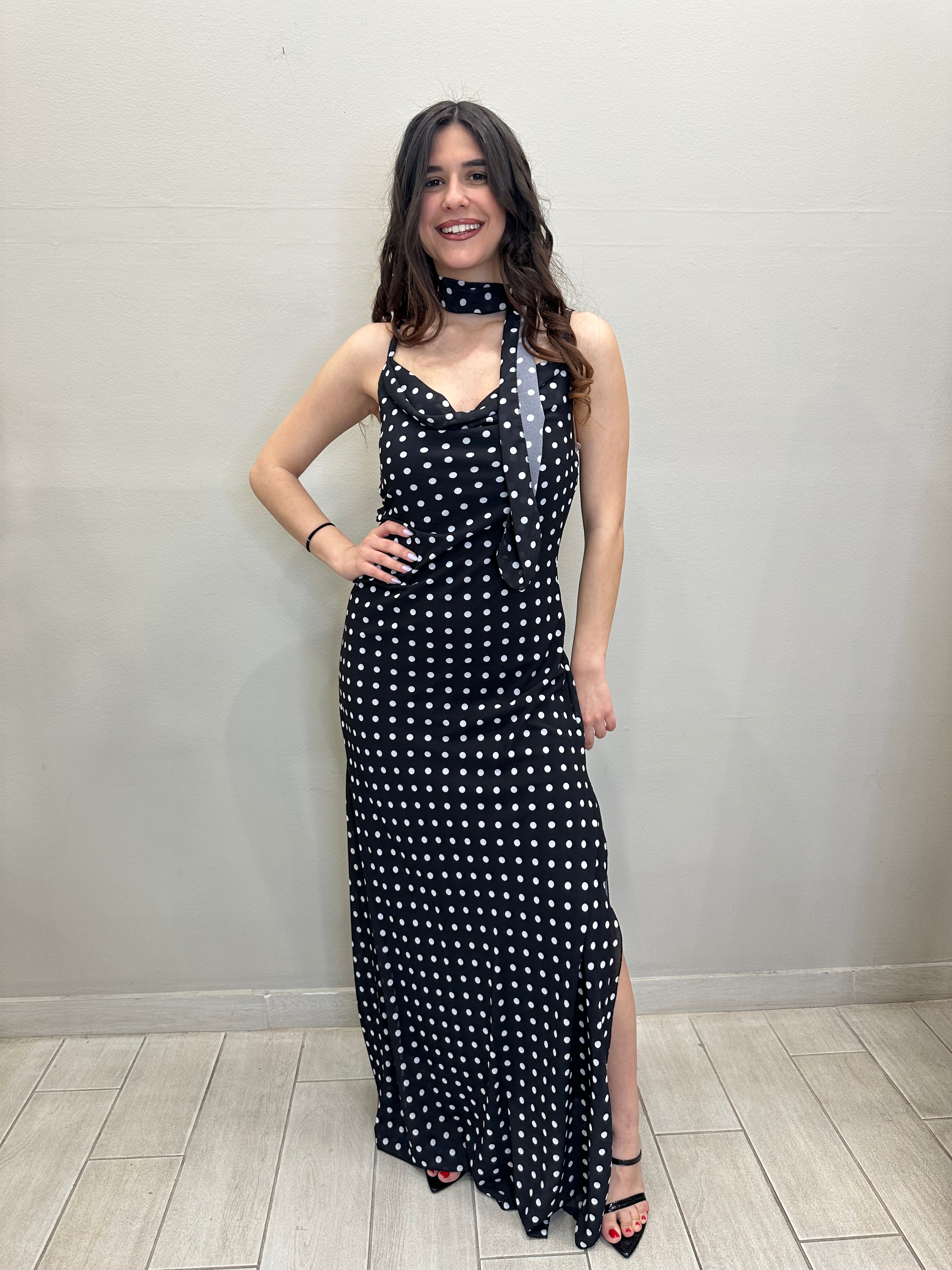 Φόρεμα polka dot