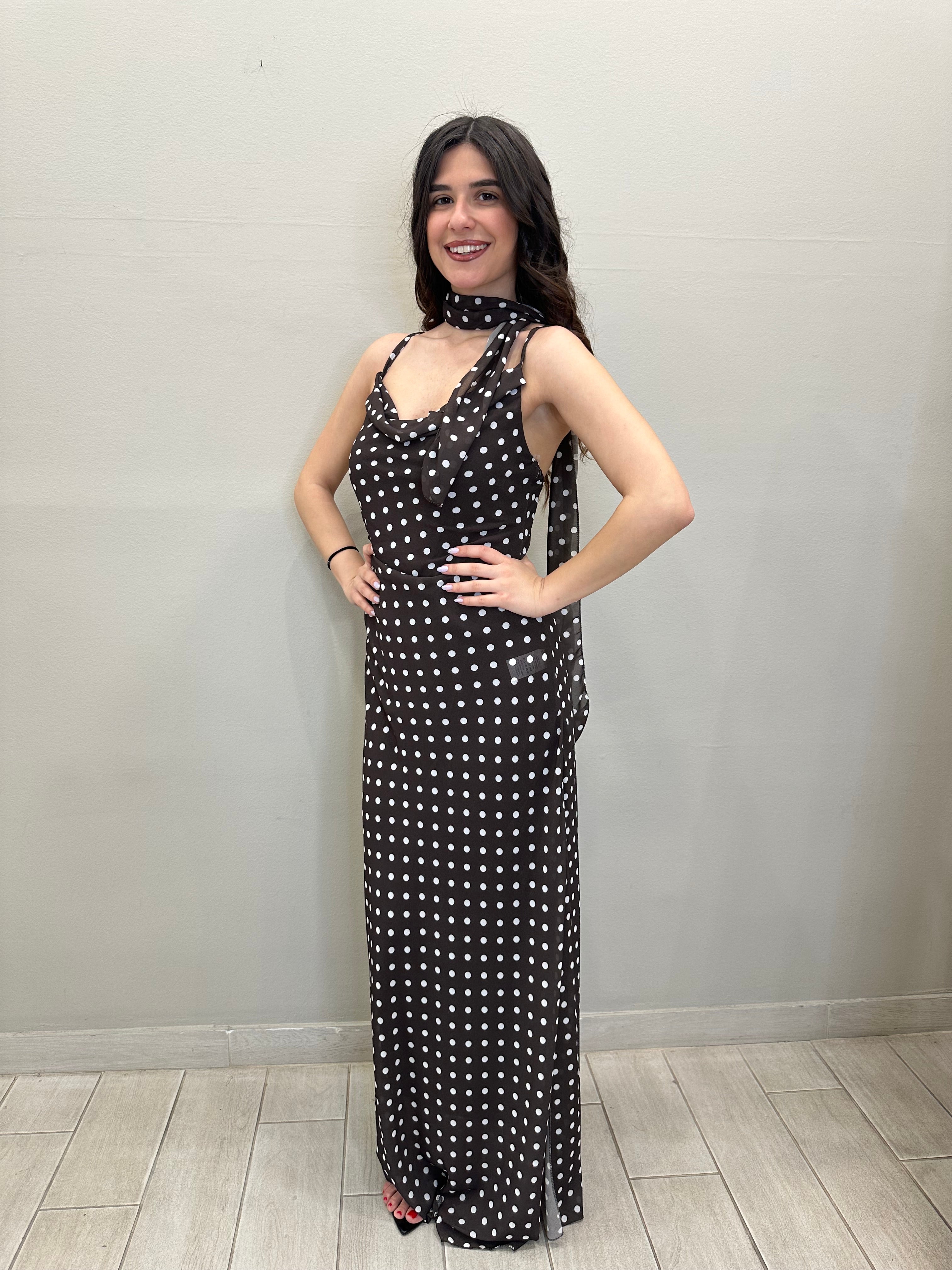 Φόρεμα polka dot