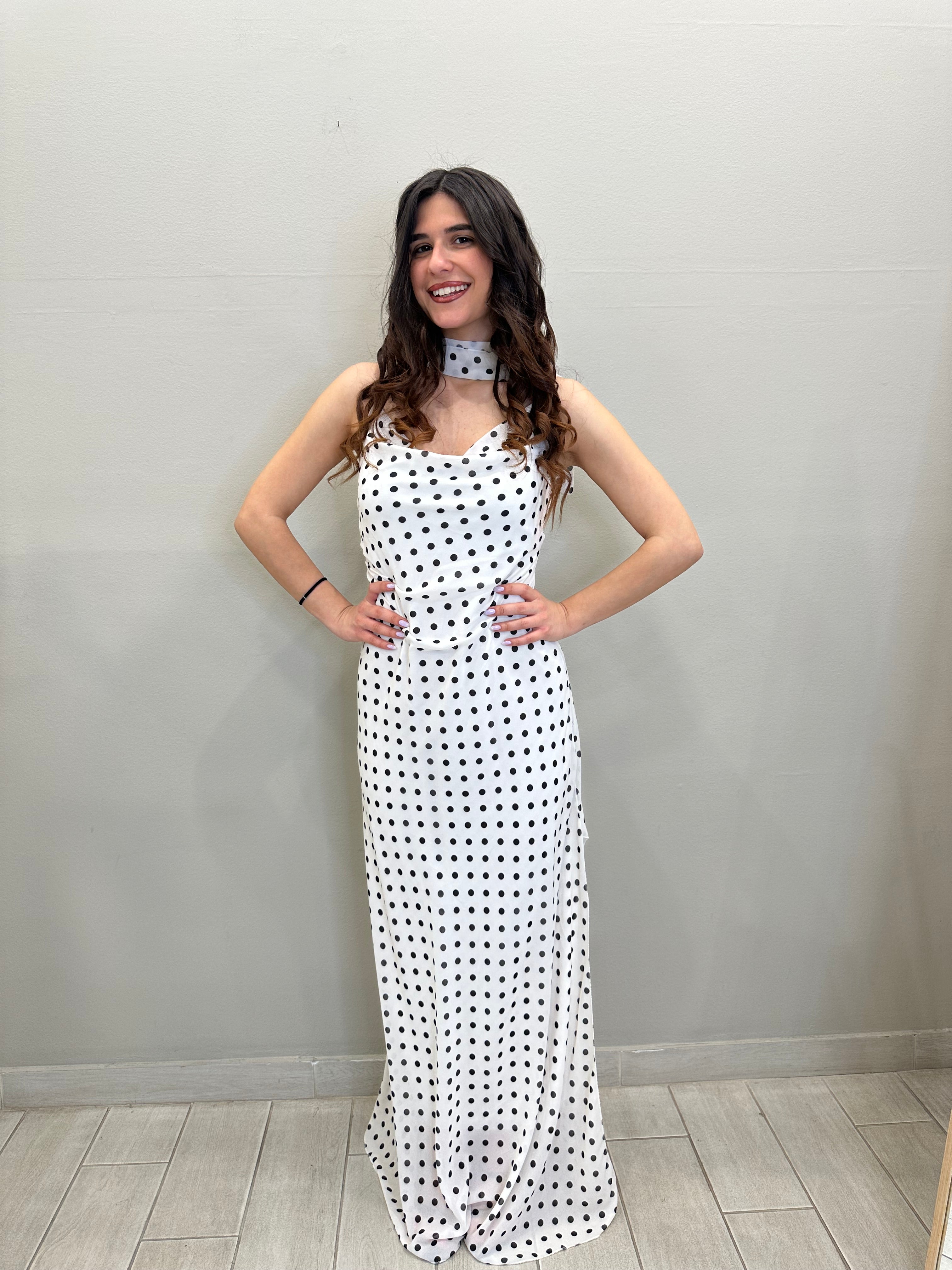 Φόρεμα polka dot