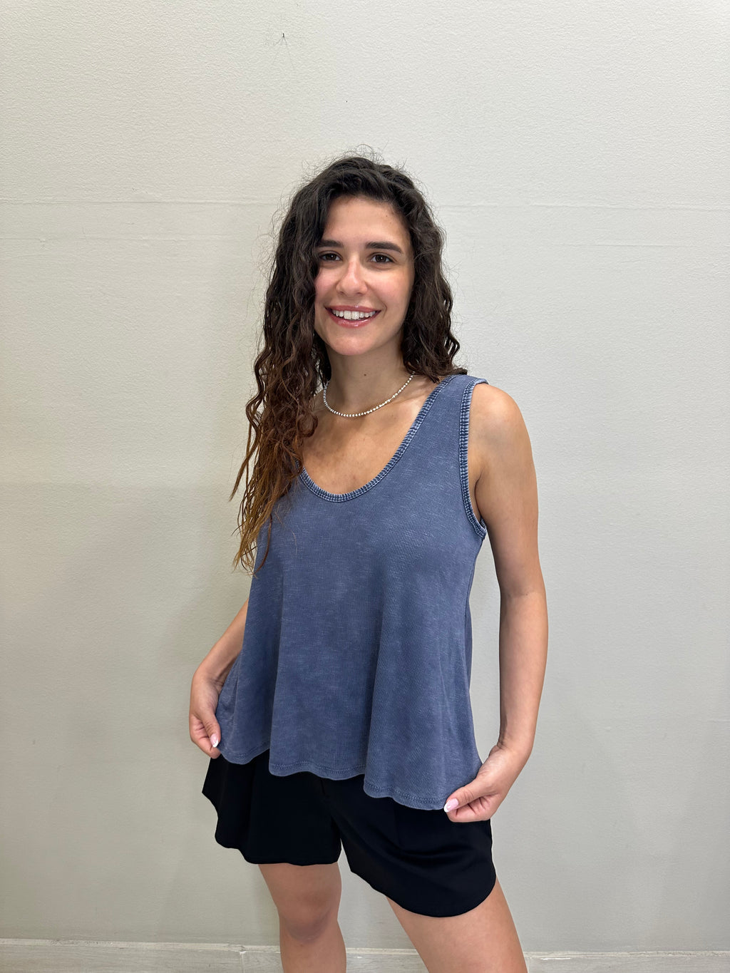 New Cotton Rib Top