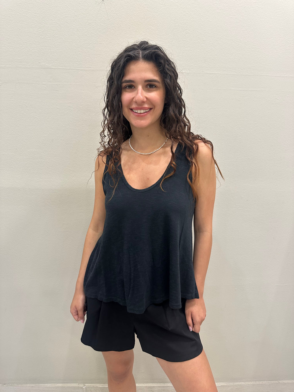 New Cotton Rib Top