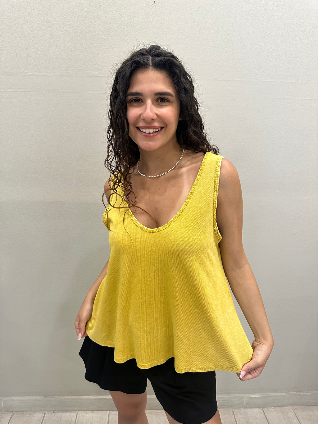 New Cotton Rib Top