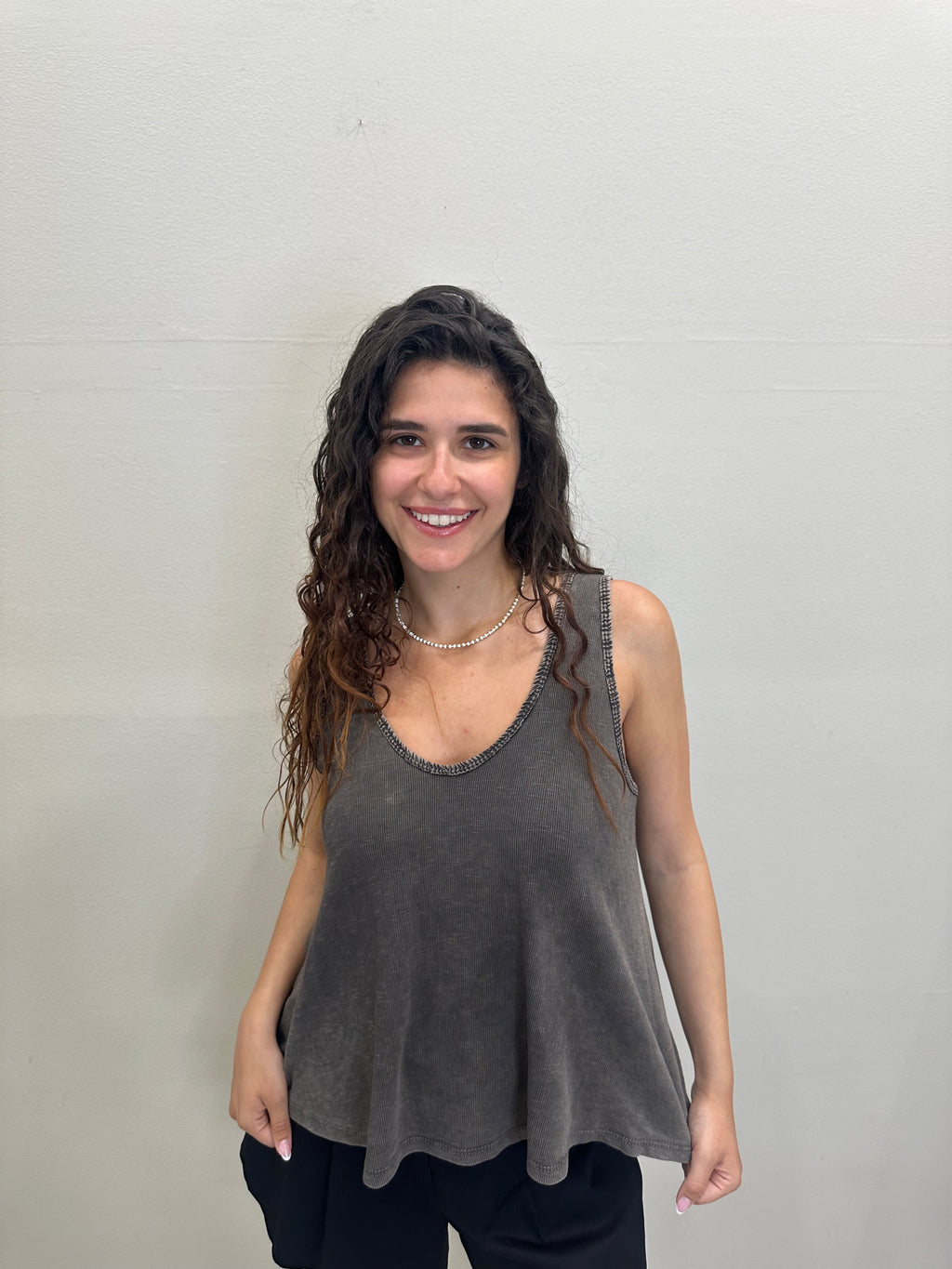 New Cotton Rib Top