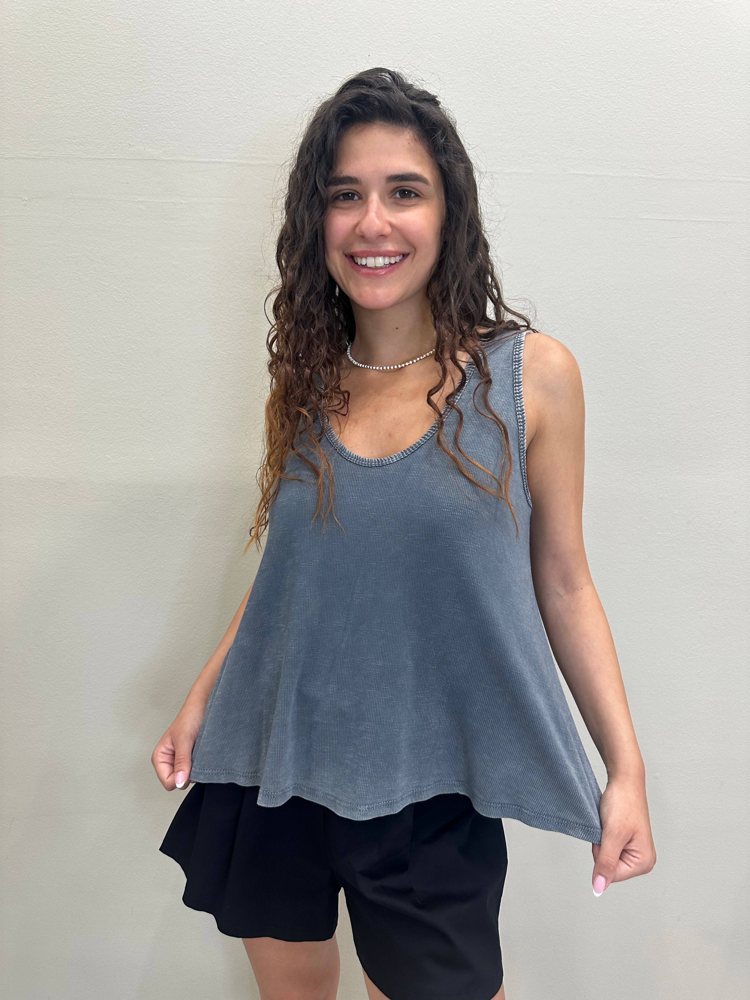 New Cotton Rib Top