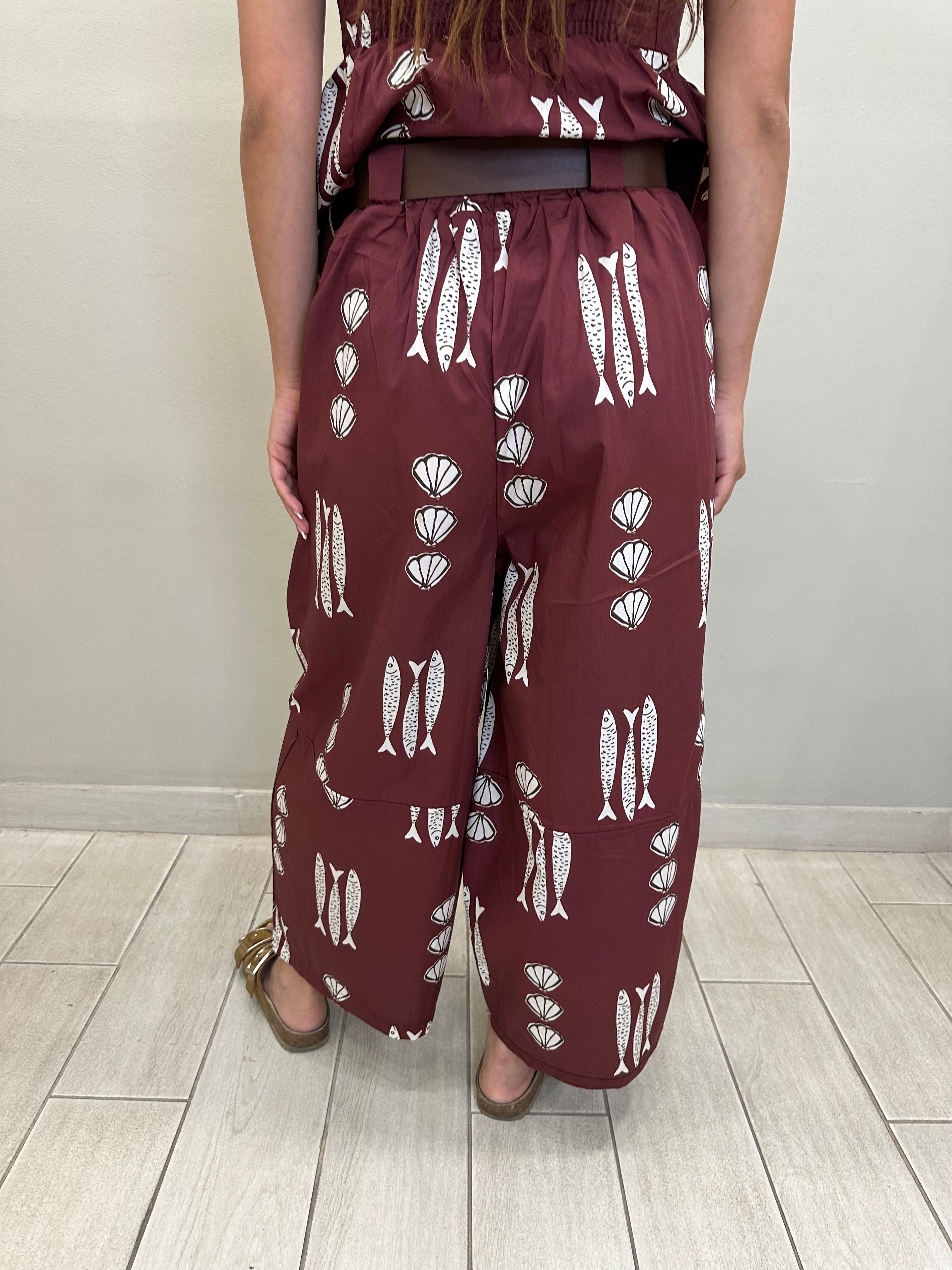New Coral Pant