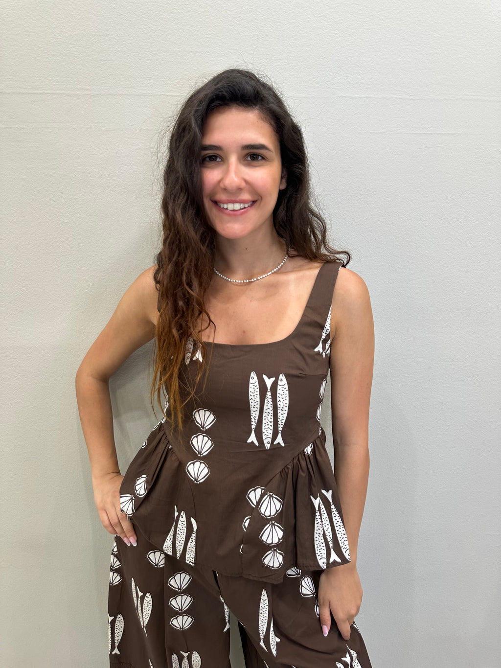 New Coral Top