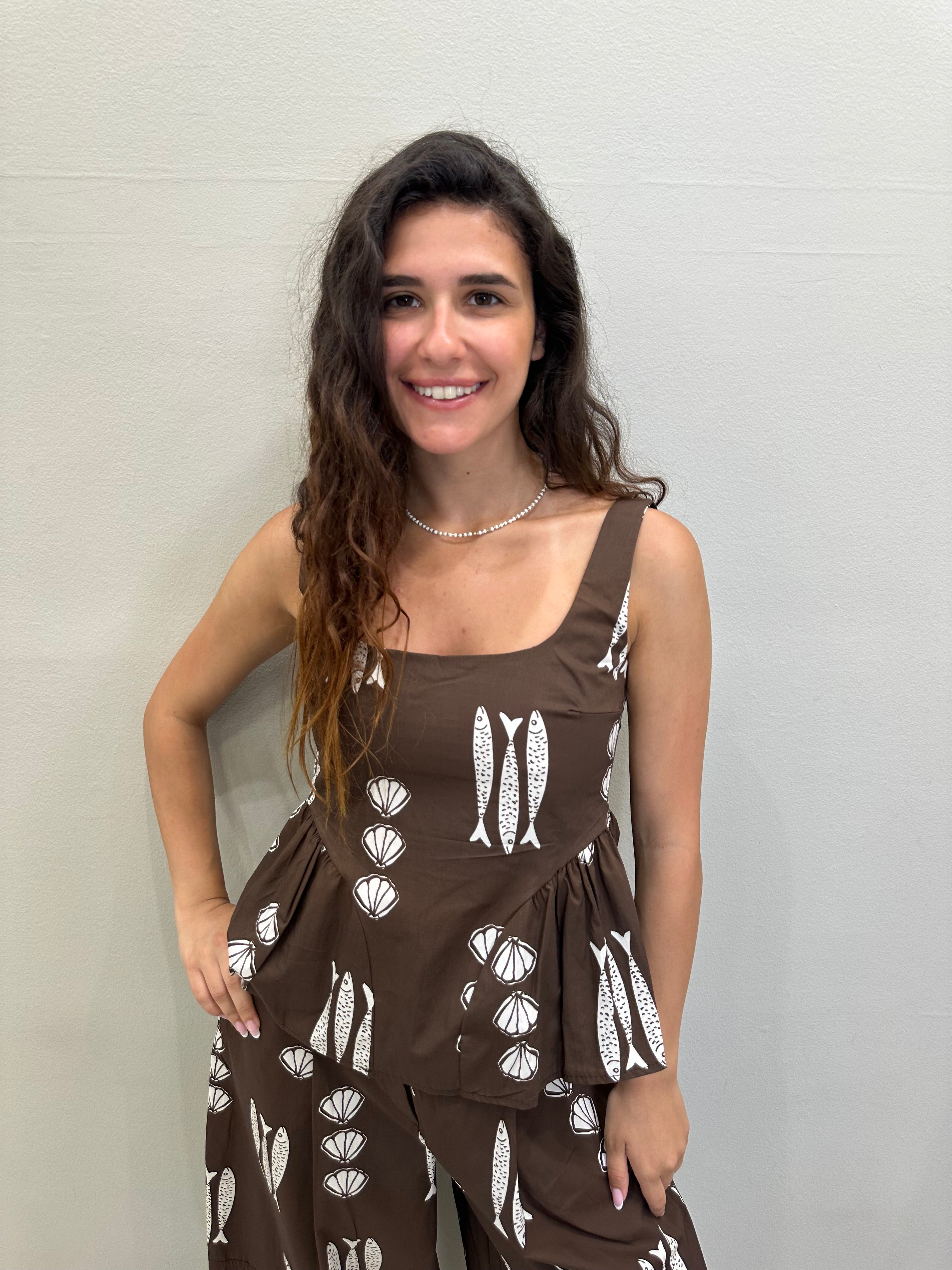 New Coral Top