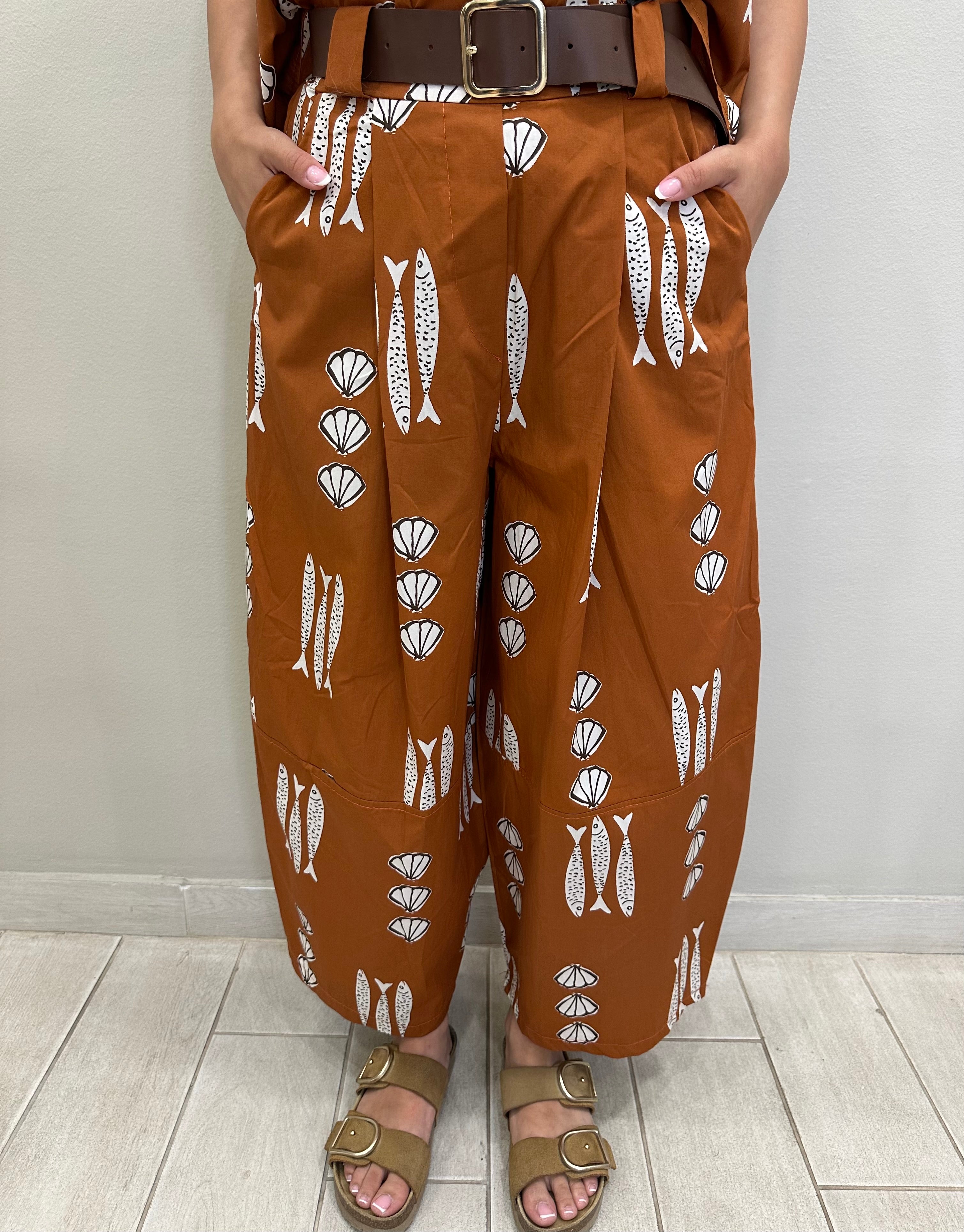New Coral Pant