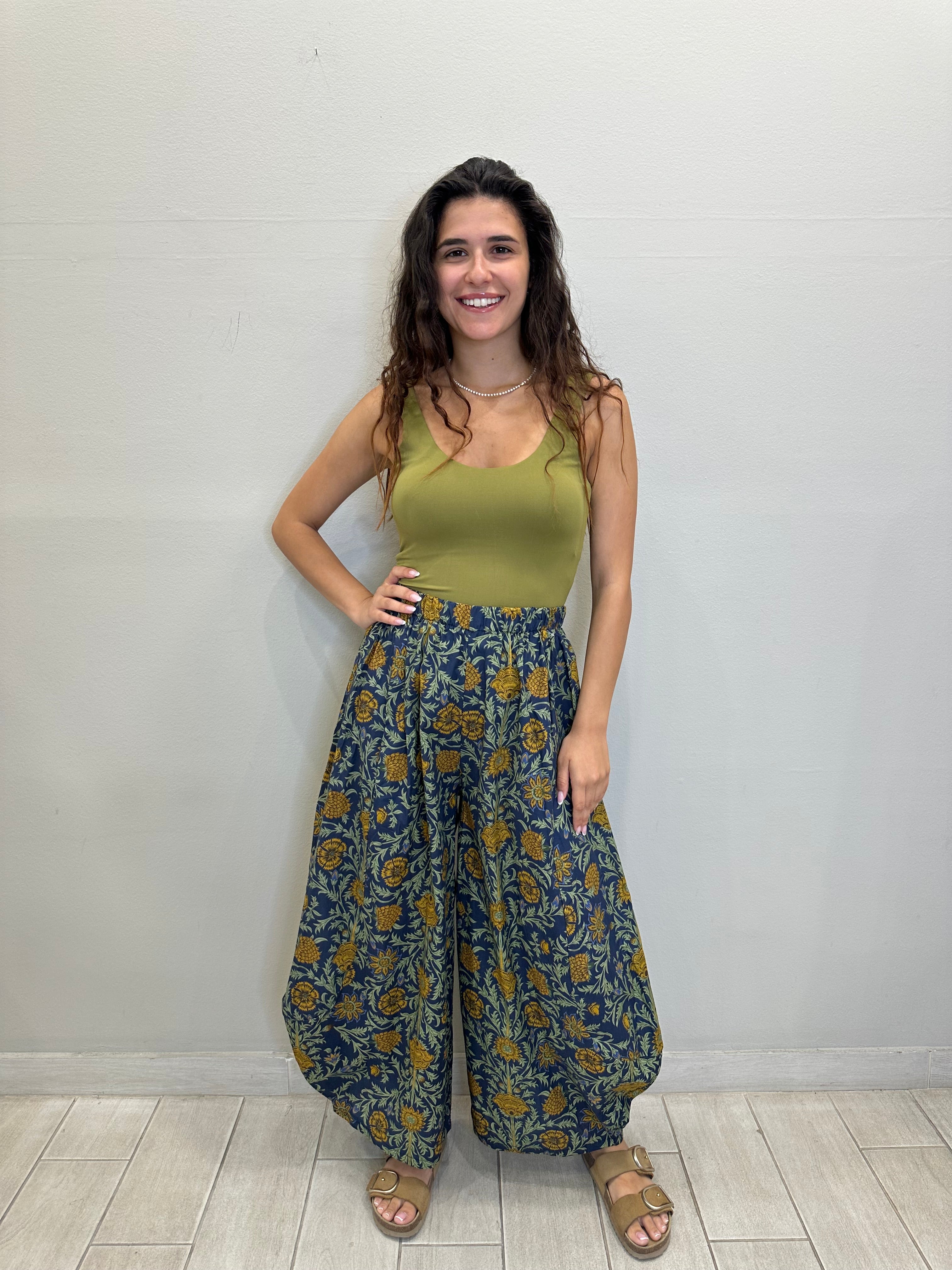New Floral Pant